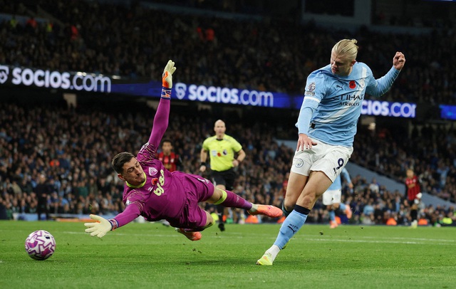 Pep Guardiola: "Erling Haaland đã ngang tầm của Messi và Ronaldo" - Ảnh 1. Pep Guardiola: "Erling Haaland đã ngang tầm của Messi và Ronaldo" - Ảnh 1.