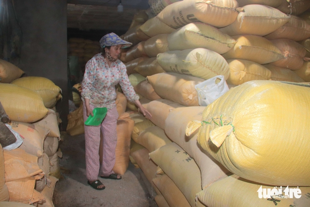 Rice traders in Da Nang struggle after last week’s floods as new heavy rains hit- Ảnh 3.