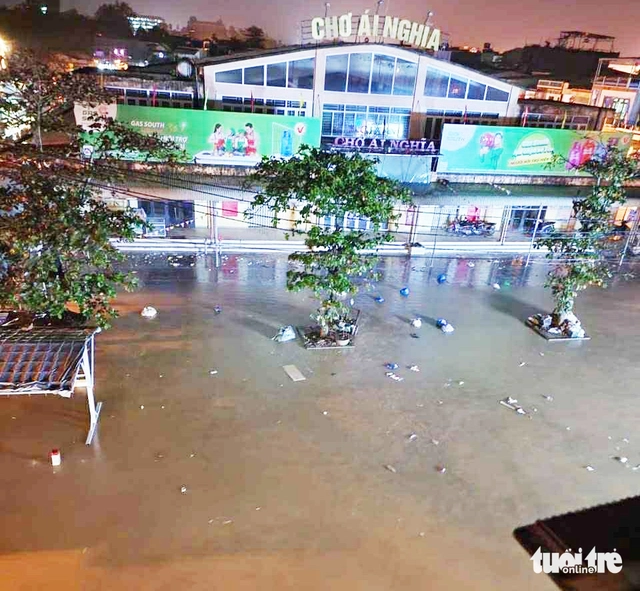 Floodwaters rise again on rivers in flood-ravaged Da Nang- Ảnh 4.