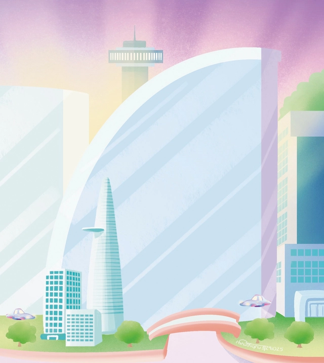 Thành phố trở mình thức dậy - Ảnh 1.