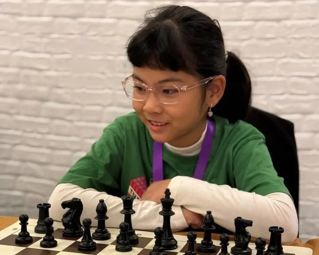 7-year-old chess player becomes Vietnam’s youngest Woman Candidate Master- Ảnh 1. 7-year-old chess player becomes Vietnam’s youngest Woman Candidate Master- Ảnh 1.