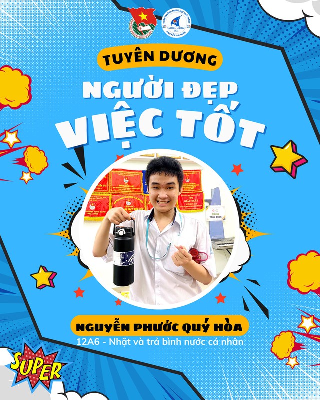 Có gì trong series 'Người đẹp việc tốt' của Trường THPT Nguyễn An Ninh? - Ảnh 2.