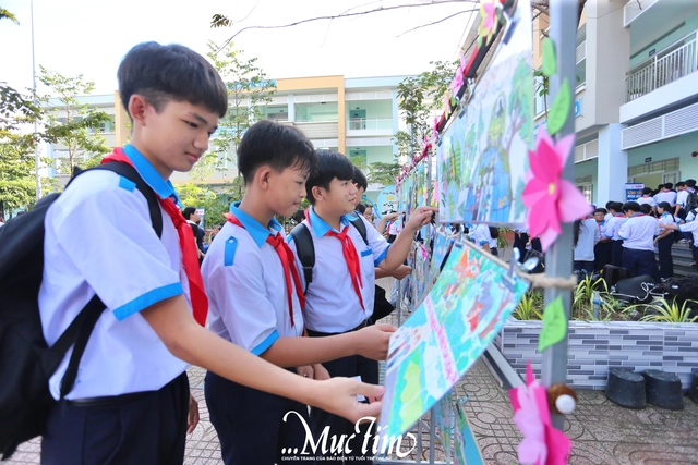 Học trò Trường THCS Long Thọ hào hứng 'chat với nhà khoa học'- Ảnh 10.