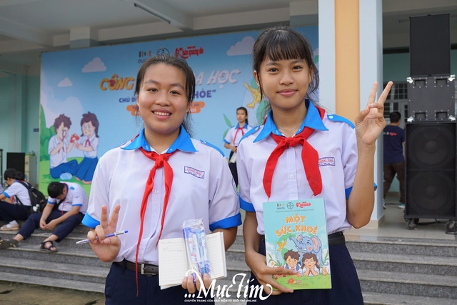 Học trò Trường THCS Long Thọ hào hứng 'chat với nhà khoa học'- Ảnh 9.