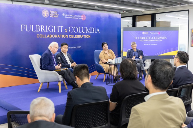 Fulbright Vietnam signs academic cooperation deal with Columbia University - Ảnh 2.