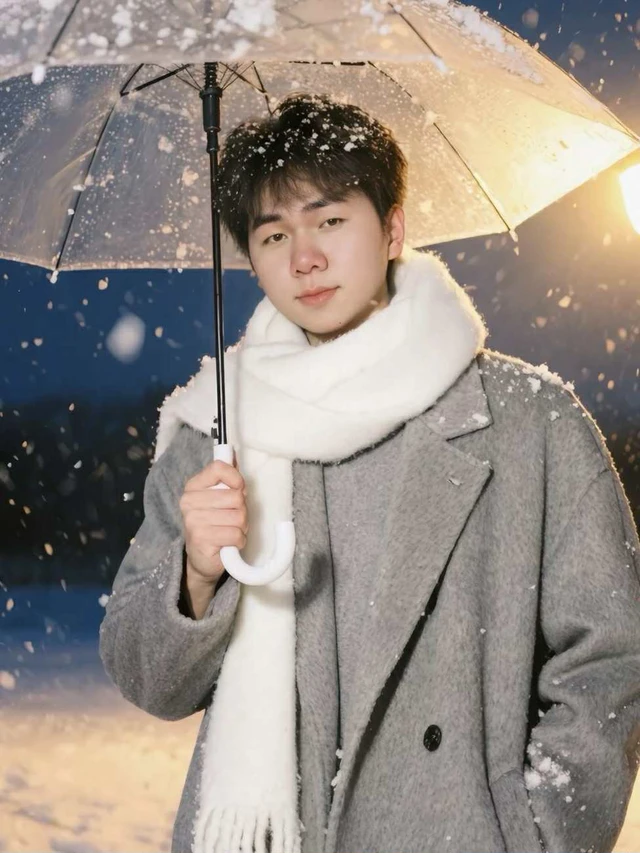 Sao Việt "đu trend" tuyết rơi phiên bản đời thực không cần AI - Ảnh 2.