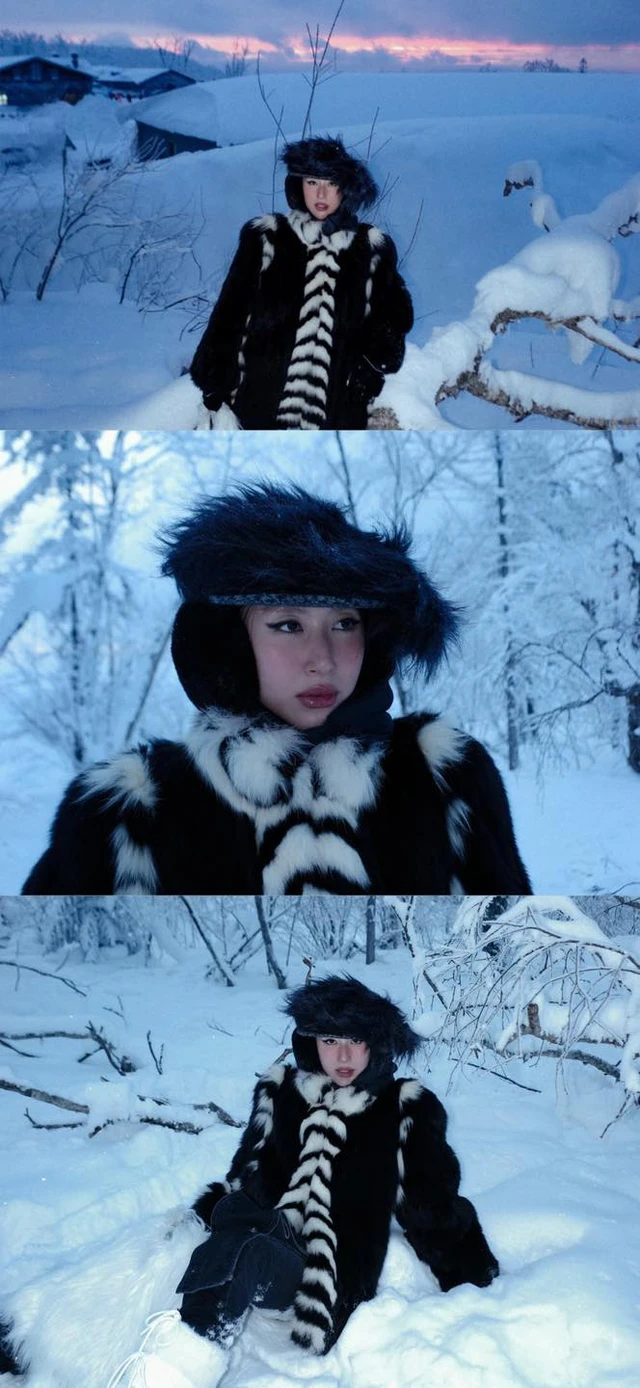 Sao Việt "đu trend" tuyết rơi phiên bản đời thực không cần AI - Ảnh 7.