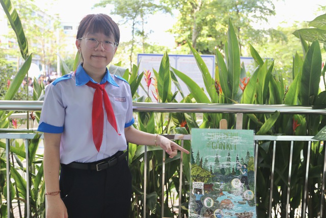 Teen Trường THCS Long Thọ thích thú khám phá điều chưa 'bật mí' về thuốc, cây xanh và vi khuẩn - Ảnh 10.