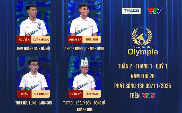 Đường lên đỉnh Olympia - Ảnh 1.