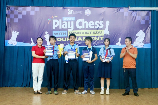 105 kỳ thủ nhí Trường THCS An Phú tranh tài sôi nổi tại Giải cờ vua- Ảnh 19.