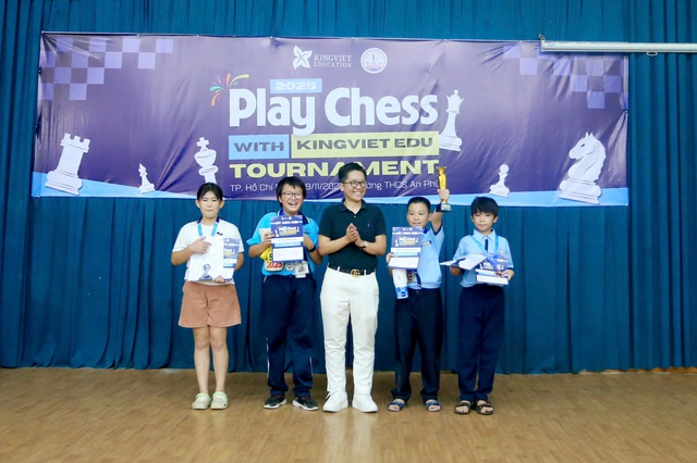 105 kỳ thủ nhí Trường THCS An Phú tranh tài sôi nổi tại Giải cờ vua- Ảnh 17.