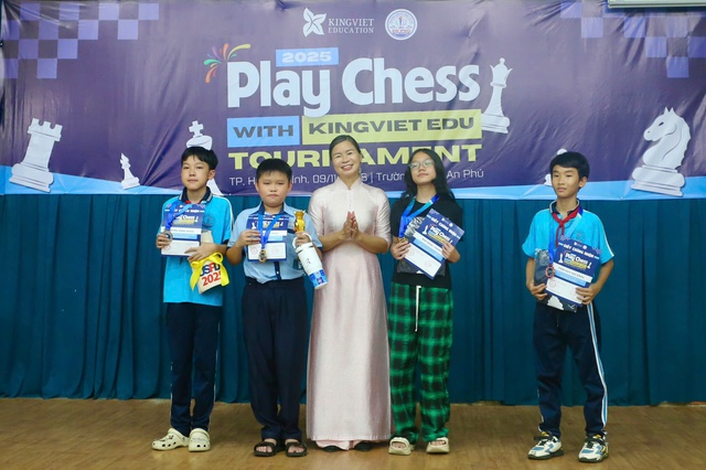 105 kỳ thủ nhí Trường THCS An Phú tranh tài sôi nổi tại Giải cờ vua- Ảnh 18.