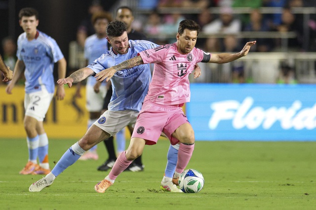 New York City đấu Inter Miami: Messi đối mặt thử thách sân khách- Ảnh 1. New York City đấu Inter Miami: Messi đối mặt thử thách sân khách- Ảnh 1.