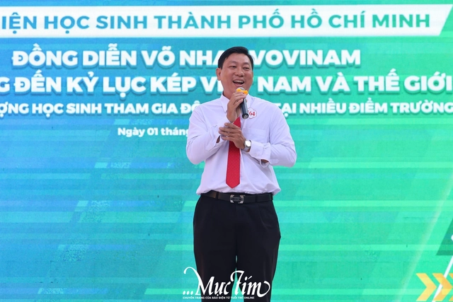 Từ sự kiện đồng diễn Vovinam xác lập kỷ lục kép đến mục tiêu mỗi học sinh TP.HCM học một môn thể thao - Ảnh 7.