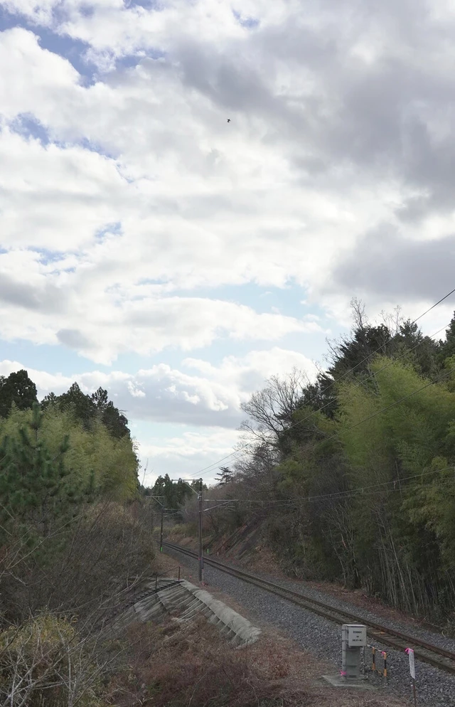 Startup tests drone delivery over railroad in Fukushima - Ảnh 1.