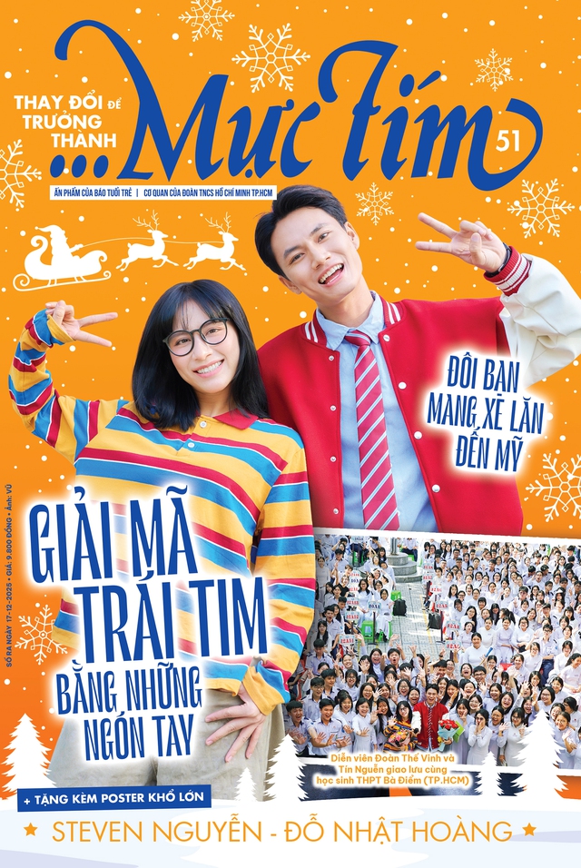 Đón đọc Mực Tím 51, phát hành 15-12: tặng poster Steven Nguyễn, Đỗ Nhật Hoàng- Ảnh 1. Đón đọc Mực Tím 51, phát hành 15-12: tặng poster Steven Nguyễn, Đỗ Nhật Hoàng- Ảnh 1.
