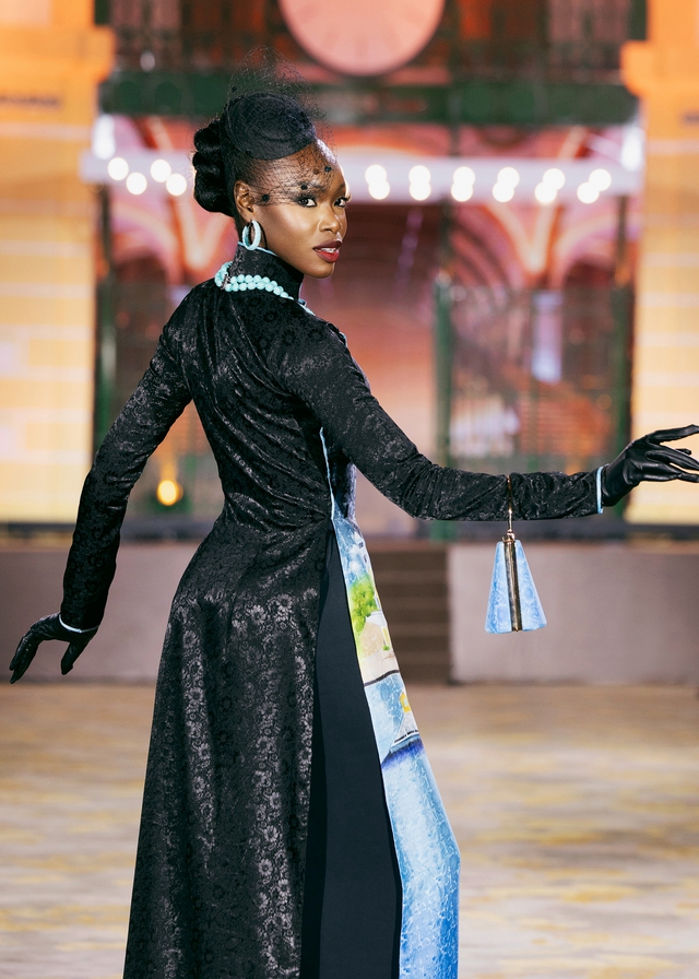 Thí sinh Miss Cosmo 2025 hào hứng khi diện áo dài Việt Nam - Ảnh 10.