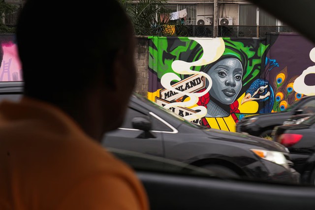 Lagos' first Street Art festival celebrates the city's vibrancy - Ảnh 5. Lagos' first Street Art festival celebrates the city's vibrancy - Ảnh 5.