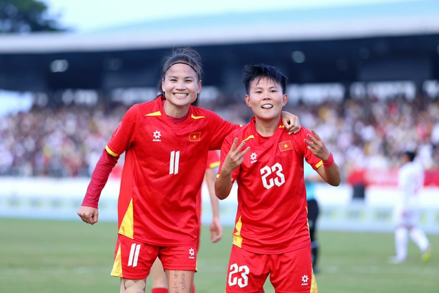 Trực tiếp bóng đá nữ SEA Games 33: Việt Nam đấu Indonesia- Ảnh 1. Trực tiếp bóng đá nữ SEA Games 33: Việt Nam đấu Indonesia- Ảnh 1.