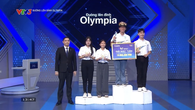 Nam sinh Phổ thông Năng khiếu thắng thuyết phục tại Đường lên đỉnh Olympia- Ảnh 5. Nam sinh Phổ thông Năng khiếu thắng thuyết phục tại Đường lên đỉnh Olympia- Ảnh 5.