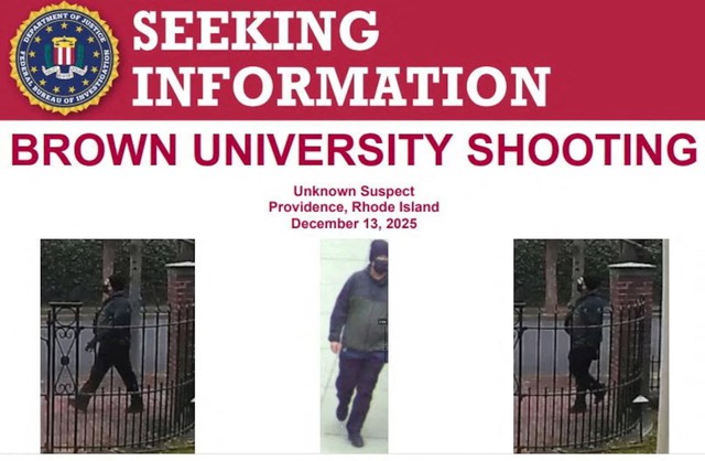 Manhunt for Brown University shooter renewed after police release detained man- Ảnh 1. Manhunt for Brown University shooter renewed after police release detained man- Ảnh 1.