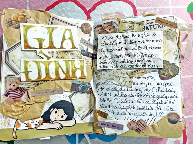 Scrapbook - khi teen biến trang vở thành vũ trụ cảm xúc của riêng mình- Ảnh 4.