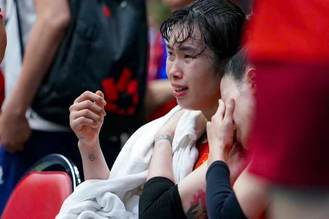 Vietnam women’s volleyball team falls short in SEA Games final, misses gold without Bich Tuyen- Ảnh 1.