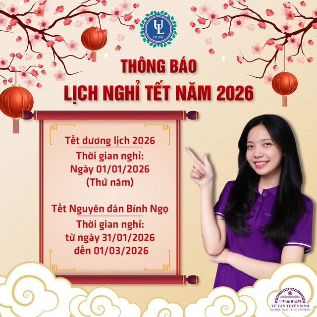 Nhiều trường đại học cho sinh viên nghỉ Tết Nguyên đán Bính Ngọ 2026 tới một tháng - Ảnh 1.