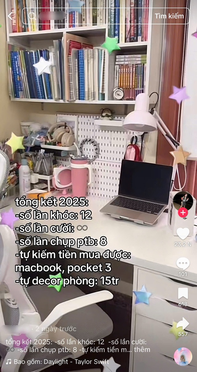 Chiếc bánh thành tựu và những cách bạn trẻ tổng kết năm 2025 không nhàm chán - Ảnh 4.