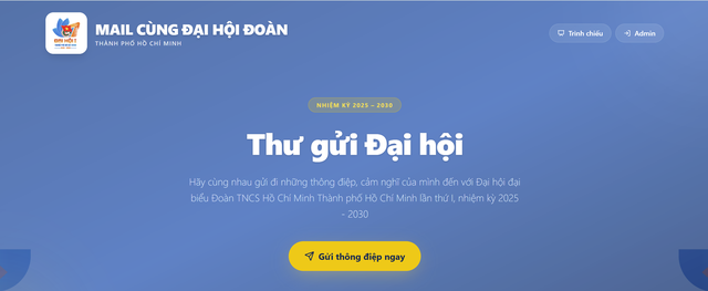 Tuổi trẻ TP.HCM hào hứng hưởng ứng hoạt động 'Thư gửi Đại hội'- Ảnh 6.