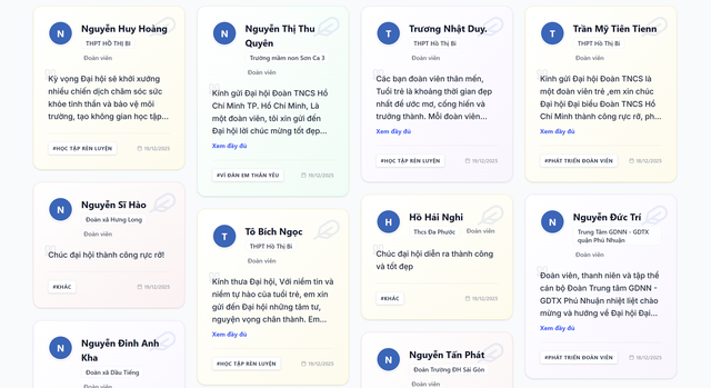 Tuổi trẻ TP.HCM hào hứng hưởng ứng hoạt động 'Thư gửi Đại hội'- Ảnh 1.