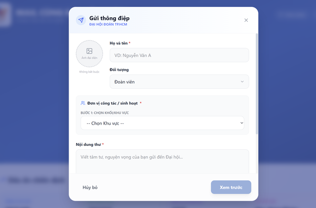 Tuổi trẻ TP.HCM hào hứng hưởng ứng hoạt động 'Thư gửi Đại hội'- Ảnh 7.