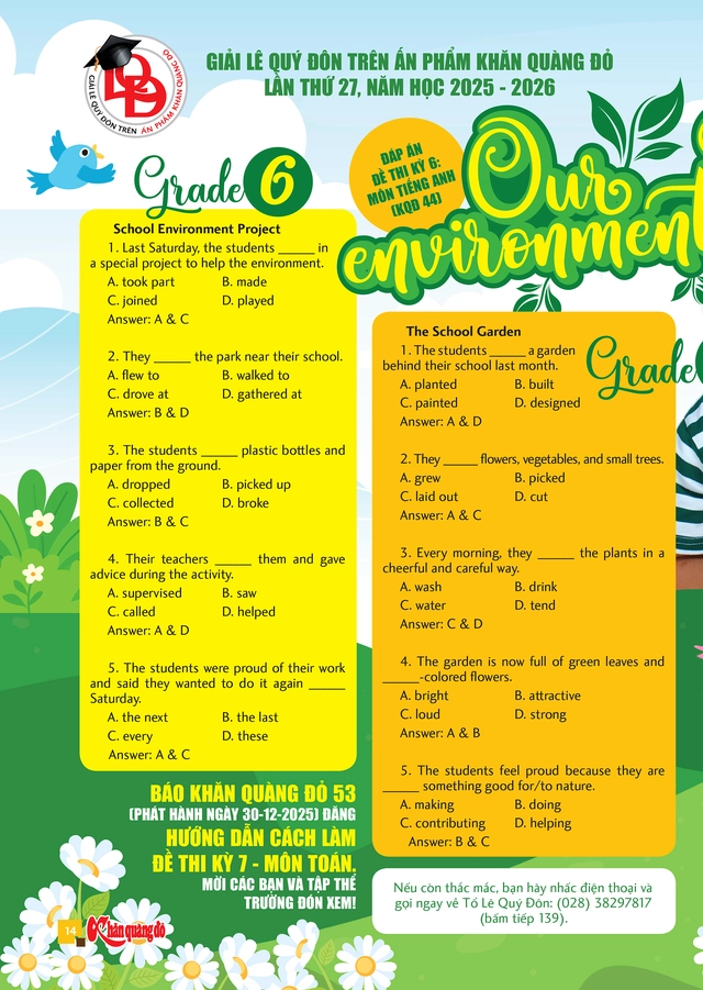 Mời bạn đón đọc Khăn Quàng Đỏ 52, phát hành 24-12-2025: Check-in view đẹp “siêu thực” ở công viên xếp chữ - Ảnh 2.