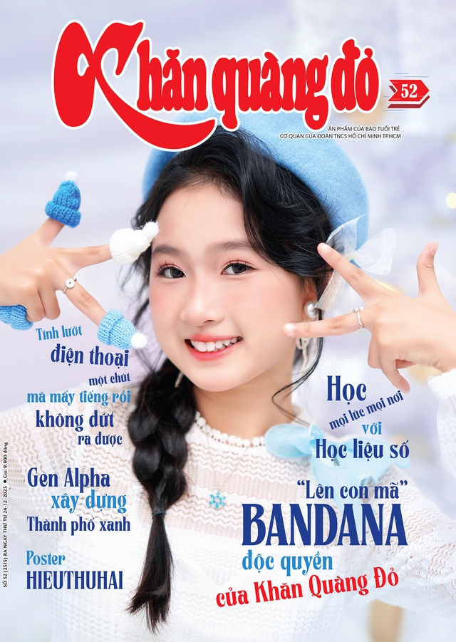 Mời bạn đón đọc Khăn Quàng Đỏ 52, phát hành 24-12-2025: Check-in view đẹp “siêu thực” ở công viên xếp chữ - Ảnh 1.