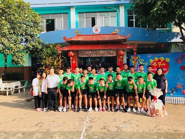 Hình ảnh thú vị về thời học cấp 2 của trung vệ Phạm Lý Đức- Ảnh 4.