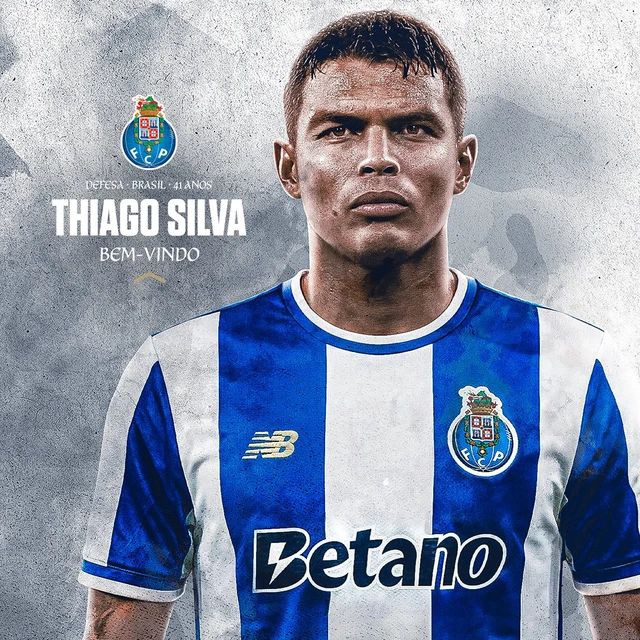 Lão tướng Thiago Silva trở lại châu Âu, khoác áo FC Porto- Ảnh 1. Lão tướng Thiago Silva trở lại châu Âu, khoác áo FC Porto- Ảnh 1.
