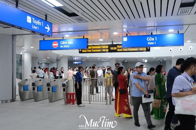 Metro số 1 tăng chuyến dịp Giáng sinh và Tết Dương lịch 2026- Ảnh 1.