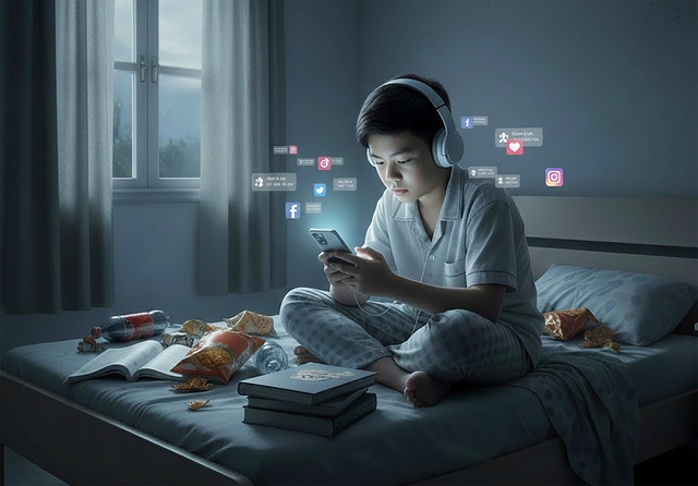 Tính lướt điện thoại một chút mà mấy tiếng rồi không dứt ra được cứu tui! Cứu tui! - Ảnh 1.