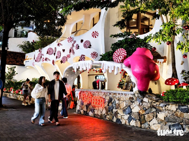 Vietnam's Nha Trang shines bright with festive Christmas atmosphere- Ảnh 6. Vietnam's Nha Trang shines bright with festive Christmas atmosphere- Ảnh 6.