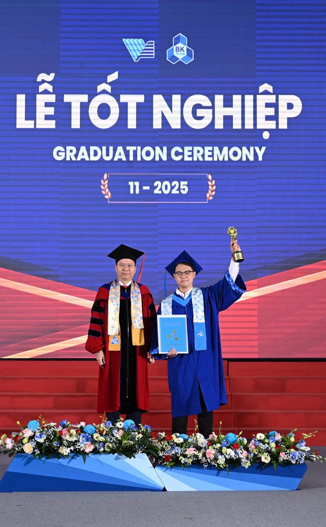 Tân Thủ khoa khoa Kỹ thuật xây dựng Đại học Bách khoa TP.HCM: danh hiệu Thủ khoa không phải dấu chấm, mà là dấu phẩy - Ảnh 1.