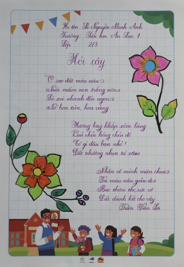 Kết quả Chữ đẹp Nhi Đồng số 51 năm 2025: 30 bài xuất sắc - Ảnh 2.