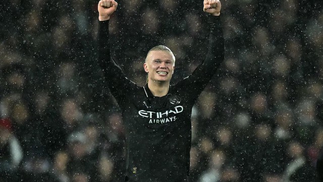 Man City's Haaland makes 'huge' Premier League history with 100th goal- Ảnh 1.