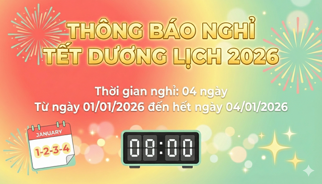 Gợi ý câu lệnh cho AI làm thông báo nghỉ Tết Dương lịch 2026 - Ảnh 2.