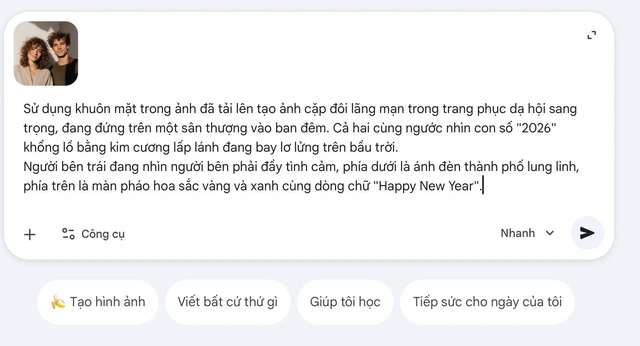 Gợi ý 10 câu lệnh (prompt) giúp bạn tạo ảnh chúc mừng năm mới - Ảnh 2.