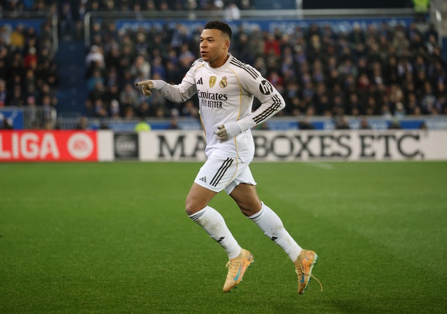 Real Madrid mất Mbappe 3 tuần vì chấn thương- Ảnh 1. Real Madrid mất Mbappe 3 tuần vì chấn thương- Ảnh 1.