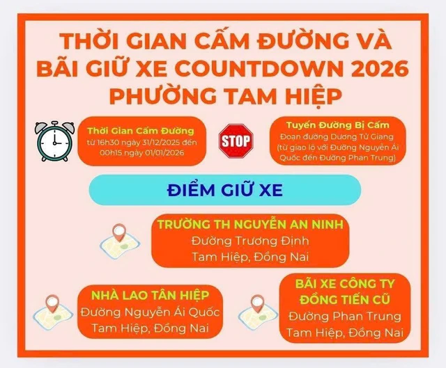 Đồng Nai bùng nổi với 4 điểm countdown chào năm mới 2026 - Ảnh 2.