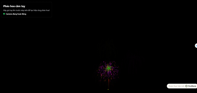 Tạo pháo hoa bằng cử chỉ tay với 6 bước đơn giản- Ảnh 1.