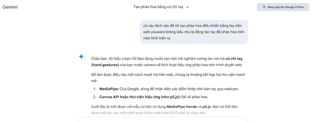 Tạo pháo hoa bằng cử chỉ tay với 6 bước đơn giản- Ảnh 2.