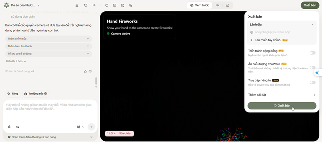 Tạo pháo hoa bằng cử chỉ tay với 6 bước đơn giản- Ảnh 7.