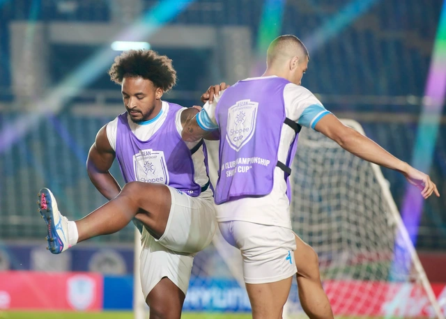 Trực tiếp vòng bảng Shopee Cup: Thép Xanh Nam Định - Shan United   - Ảnh 1.